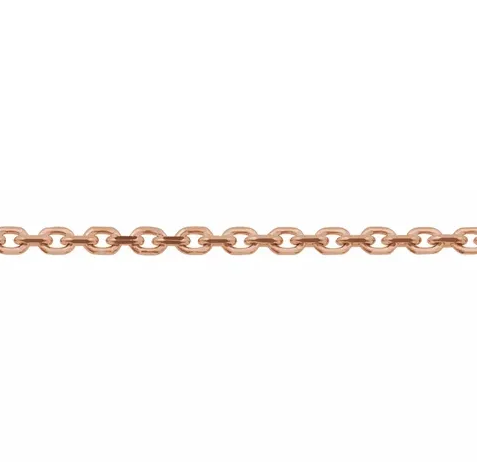 Welding Jewelry Chain - Diamond Cut Cable Chain - By The Half Inch