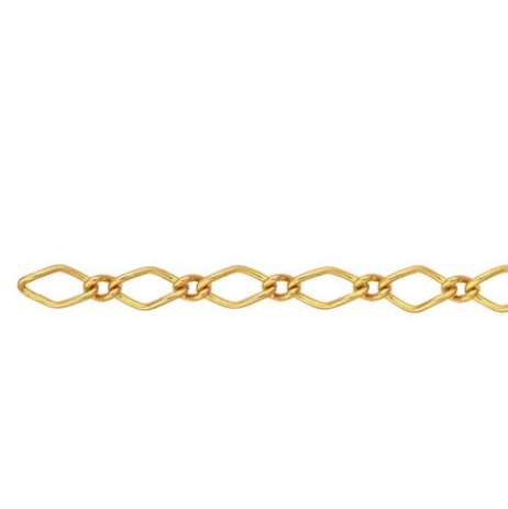 Welding Jewelry Chain - Marquise Long and Short Chain - By The Half Inch