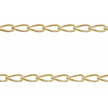 Welding Jewelry Chain - Elongated Curb Chain - By The Half Inch