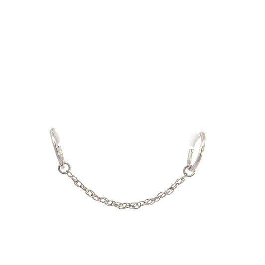 1.25mm Rope Chain - Platinum -Single Draping Chain