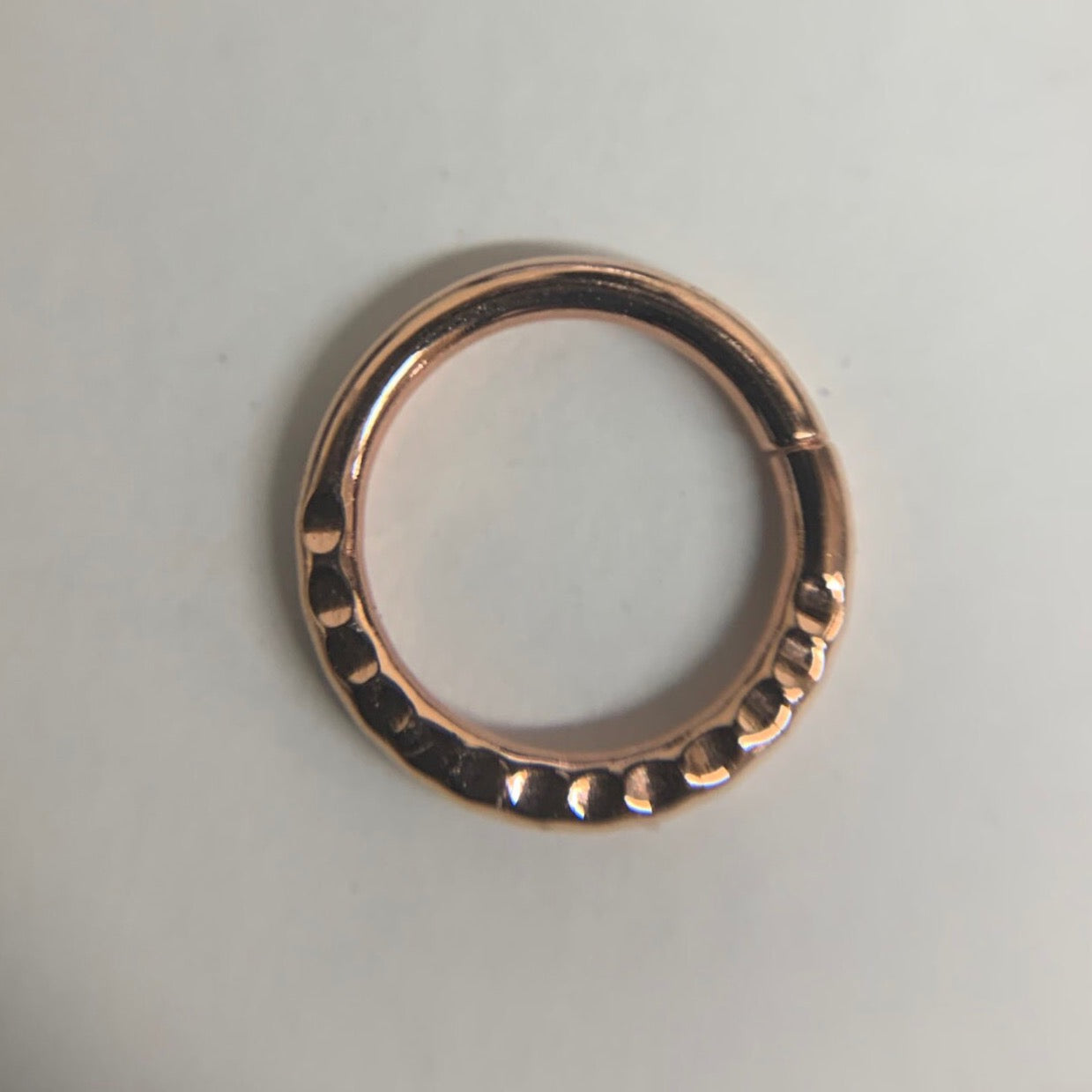 Textured Seam Ring