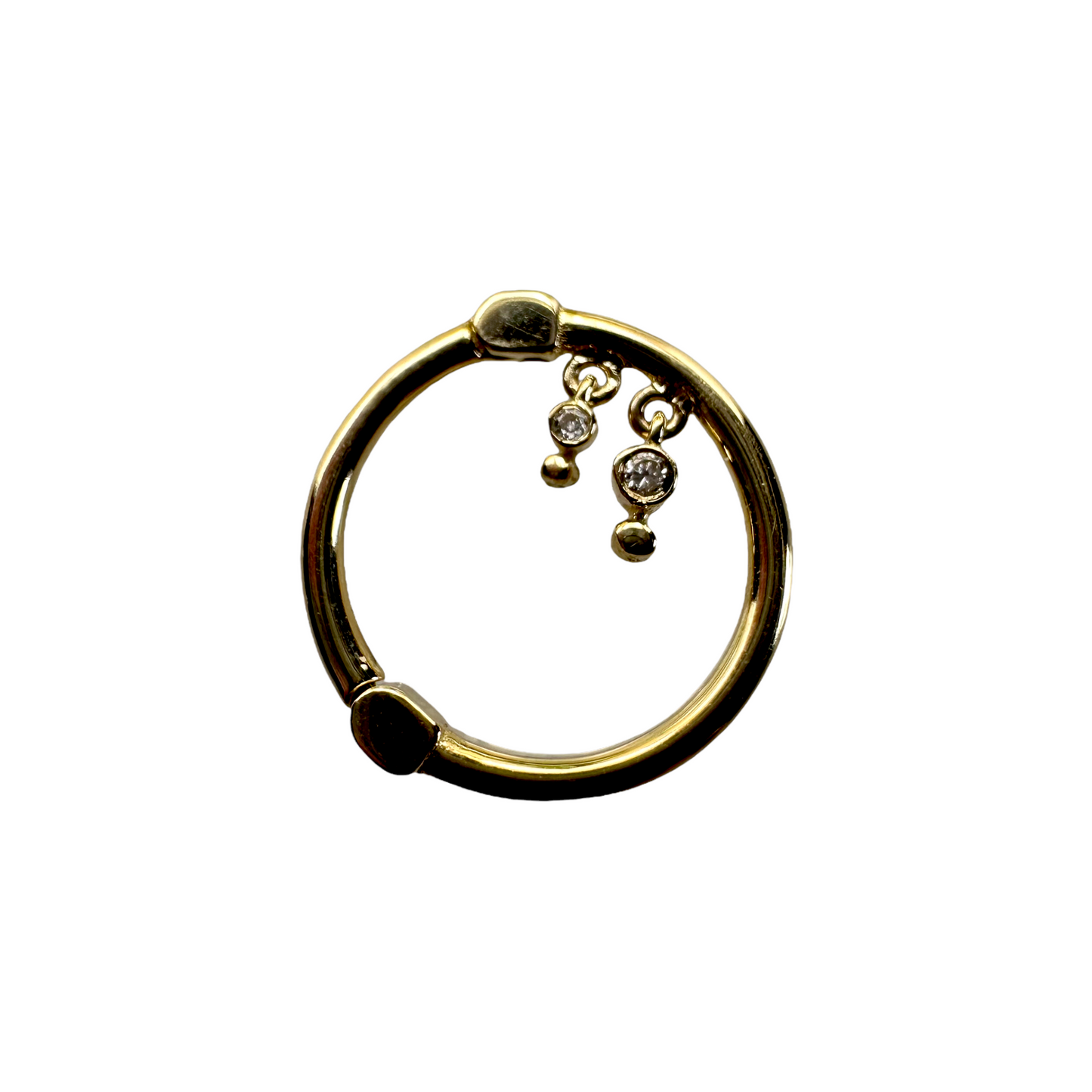 Liminality Dangle Hinge RIng