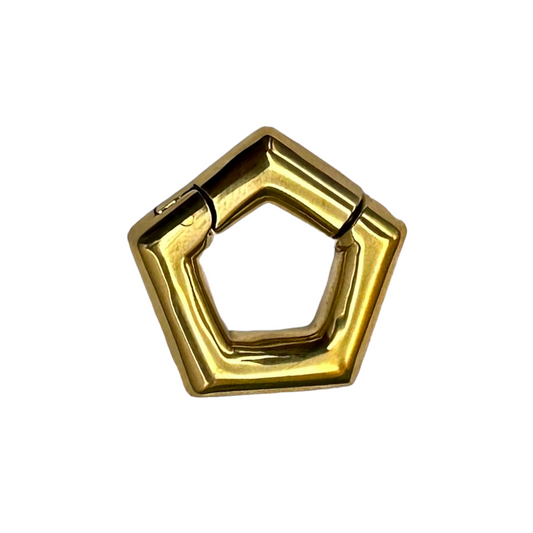 Brass Pentagon Clickers