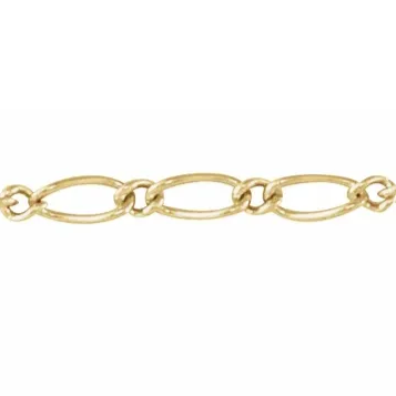 Welding Jewelry Chain - Figaro Chain - By The Half Inch